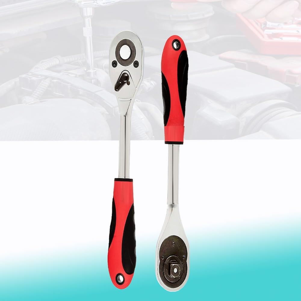 MLD Oval Head 1/2-Inch Drive Ratchet Handle Socket Wrench Composite Offset Ratchet Quick Release DPKS-1608 (Material Plastic and Steel,Multicolor) (B0CVSGQLT5) Amazon Price History, Amazon Price Tracker