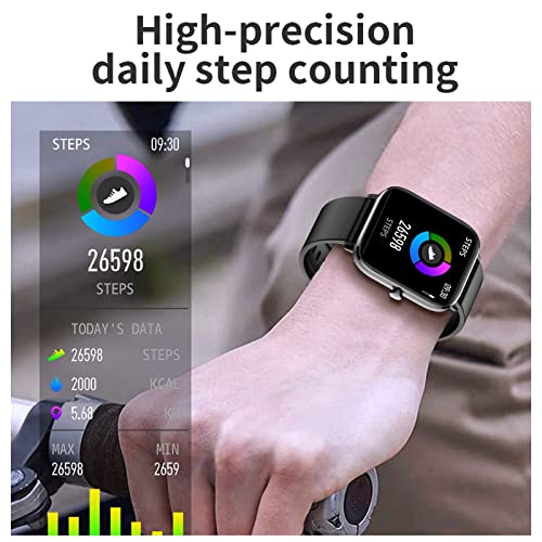 Yihou Smart Watch Touch Screen With Fitness Tracker With Blood Pressure Monitor Heart Rate Watch Hr Activity Tracker Pedometer Watch Calorie Step Counter Smart Band For Men Women #TOP7