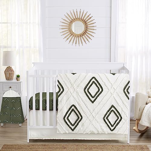 Sweet Jojo Designs 4-Piece Baby Crib Bedding Set...