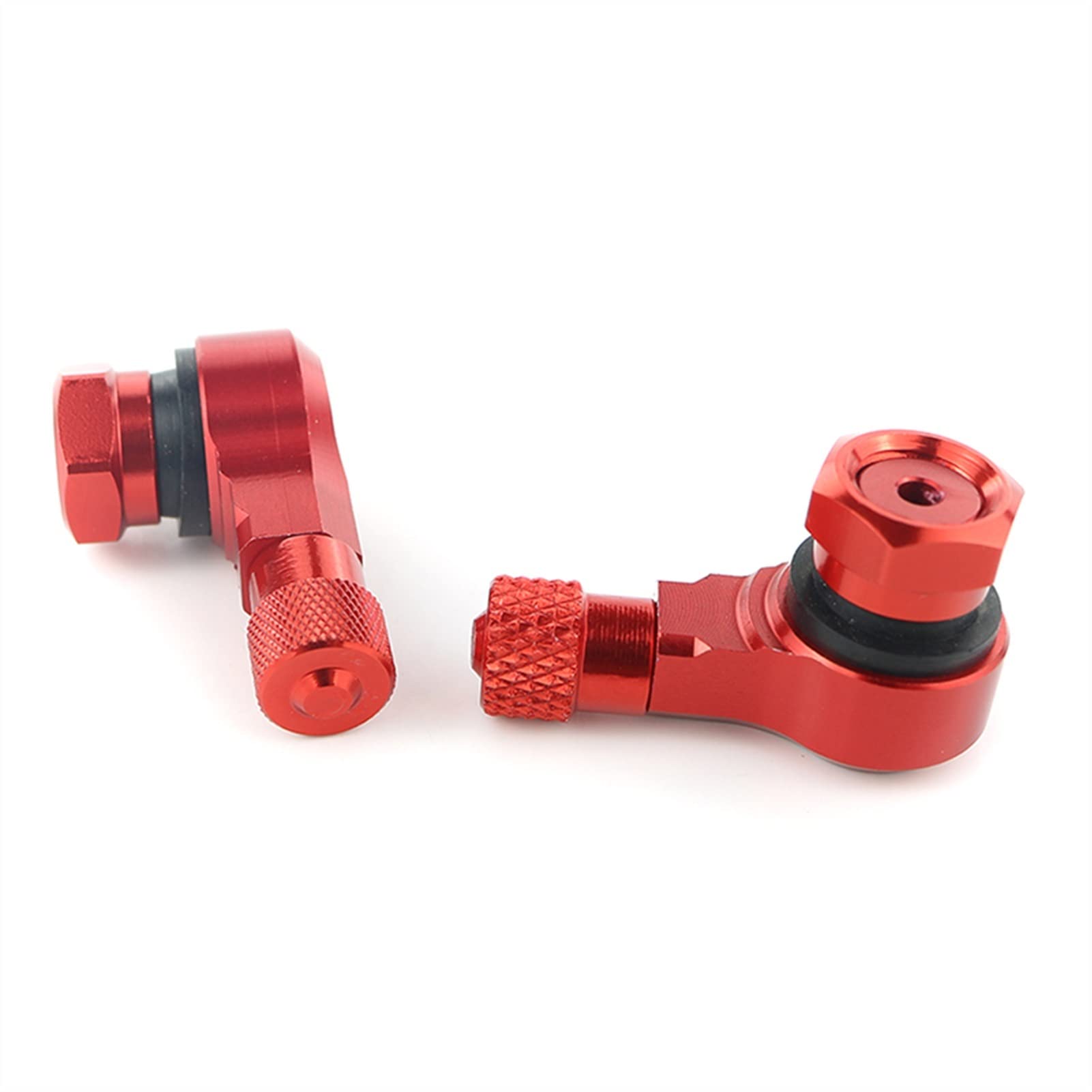 Tiges De Valve De Pneu Tubeless De Roue Avant Et Arrière De Moto 11.3mm pour H&Onda CBR250R CBR600RR CBR900RR REPSOL CBR 600 F2 F3 F4 Moto Accessoires (Color : Rot)