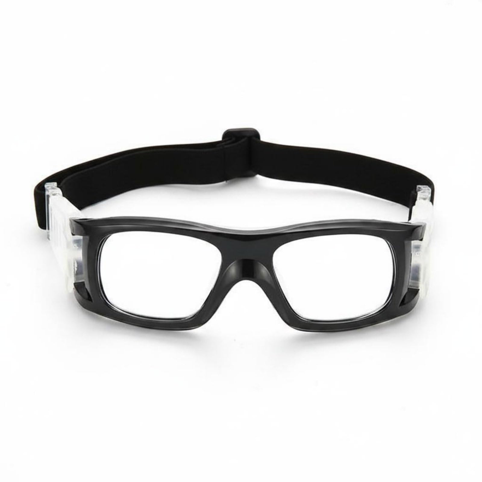 Adjustable Strap Anti-Fog Sport Goggles Lightweight Anti-Fog Sports Goggles Soft Silicone Pads Sports Glasses Windproof for Adults, Cycling, Mountain Climbing, Black-image-37
