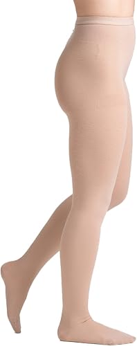 Pantimedias opacas de compresión graduada de 20-30 mmHg para hombres y mujeres - Prenda de compresión de presión firme