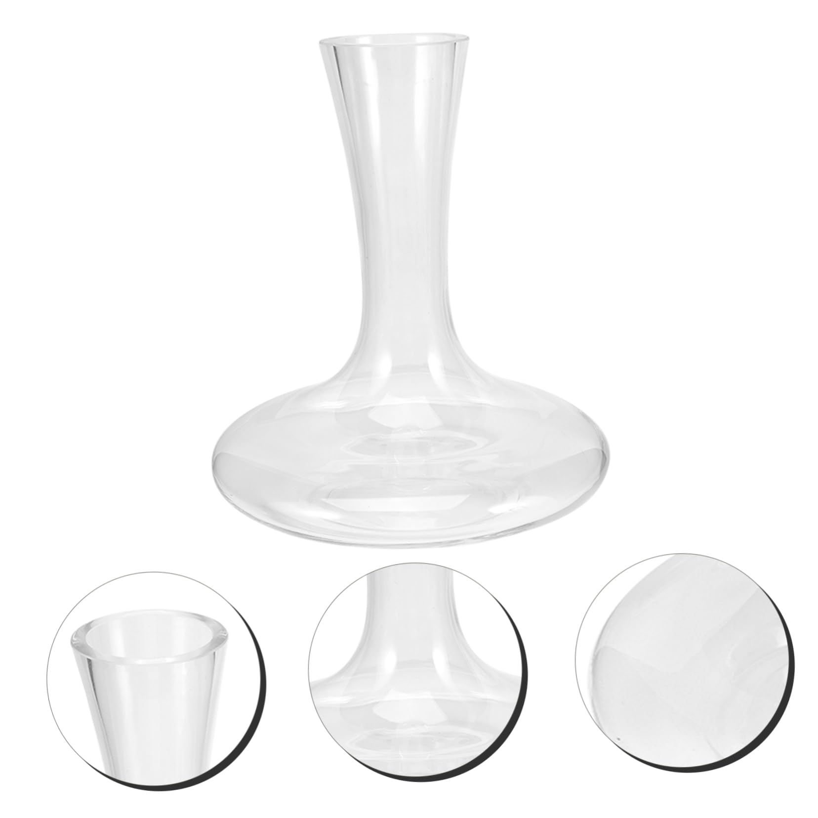 Cabilock Decantador De Vino De Jarra De Vino Diseño Elegante Ligero y Práctico Vodka Whisky