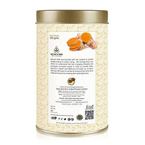 Image of Nature's Park Turmeric Green Tea Can,100 Gm)