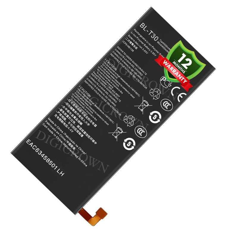 Image of Original BL-T30 Battery Compatible for LG X Power 2 (LG K10 Power) | LG X Power 3 - (4500mAh) - 1 Year Warranty