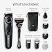 Braun All-in-One Style Kit Series 5 5470, 9-in-1 Trimmer for Men w/Beard Trimmer, Body Trimmer for Manscaping, Gillette Fusion5 ProGlide Razor, 40 Length Settings, Rechargeable Battery, Cordless