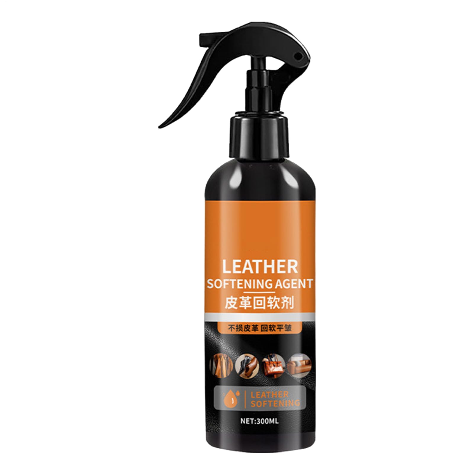 Leather Cleaner and Conditioner | 300ml Leather Furniture Cleaner | Leather Conditioner | Leather Moisturizer Restore Agent Care Spray for Leather Apparel Furniture Auto Interiors Shoes Bags
