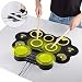 Asmuse Set de Batería Eléctrica Drum Kit Portátil Altavoz Dual Incorporado 9...