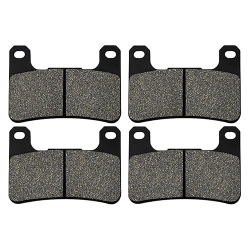Jeu plaquettes frein moto anti-sifflement pour ZX10R 2011-2015 et GSXR1000 résistant à l'usure