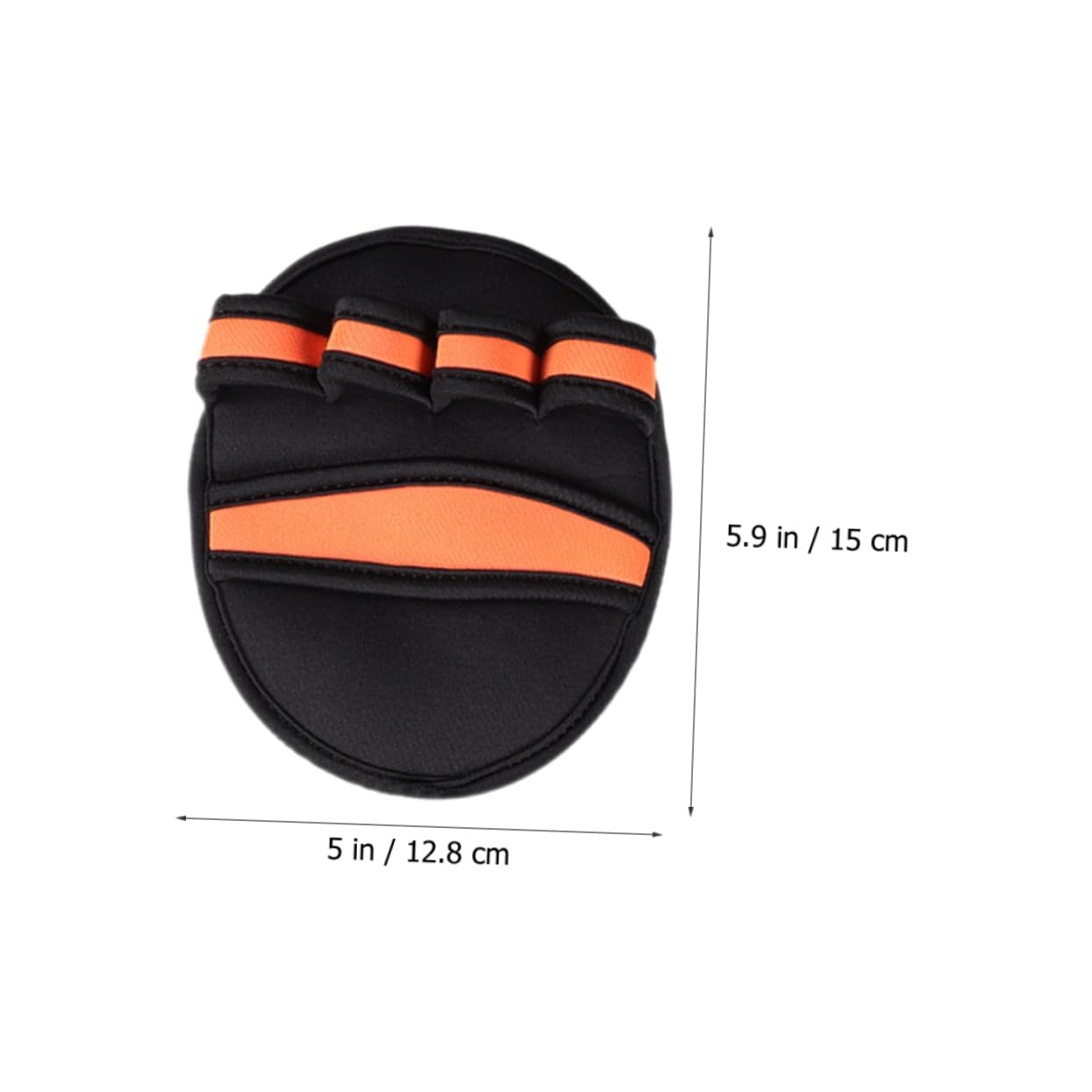 BESPORTBLE 1Pair Wide Weight Lifting Gloves for Men Comfortable Breathable Grip Pads for Gym Training Open Hand Design for Enhanced Flexibility for Weightlifting and Fitness Workouts