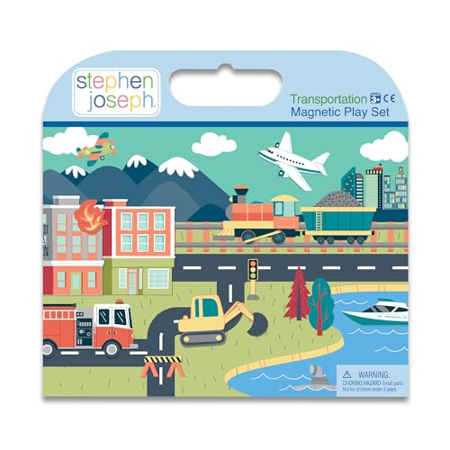 Image of Stephen Joseph Magnetic Play Set Transportation