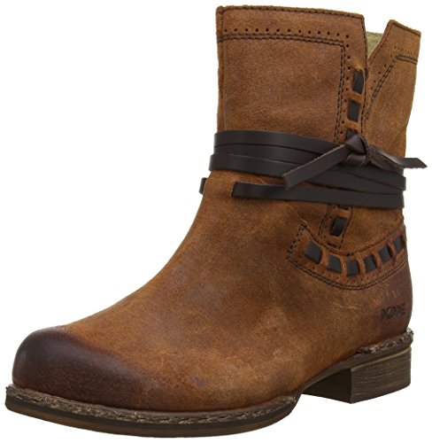 Dkode Taline, Boots femme, Marron (Cognac), 4 UK D