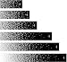 White Water Archery Non-Laminated White Spray Paint Fade Arrow Wraps 15 Pc Pack Choose Length Width (5, 1)