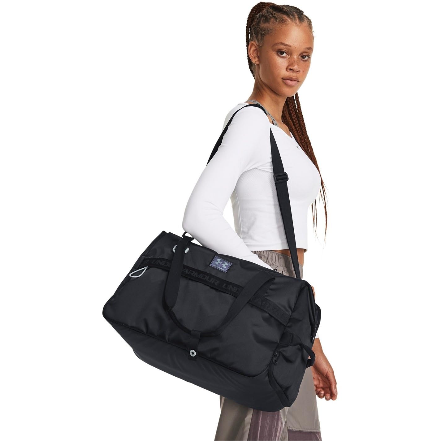 Grand Sac De Sport Noir – 26x14x14, Marque Dick's Sporting Goods, Taille L