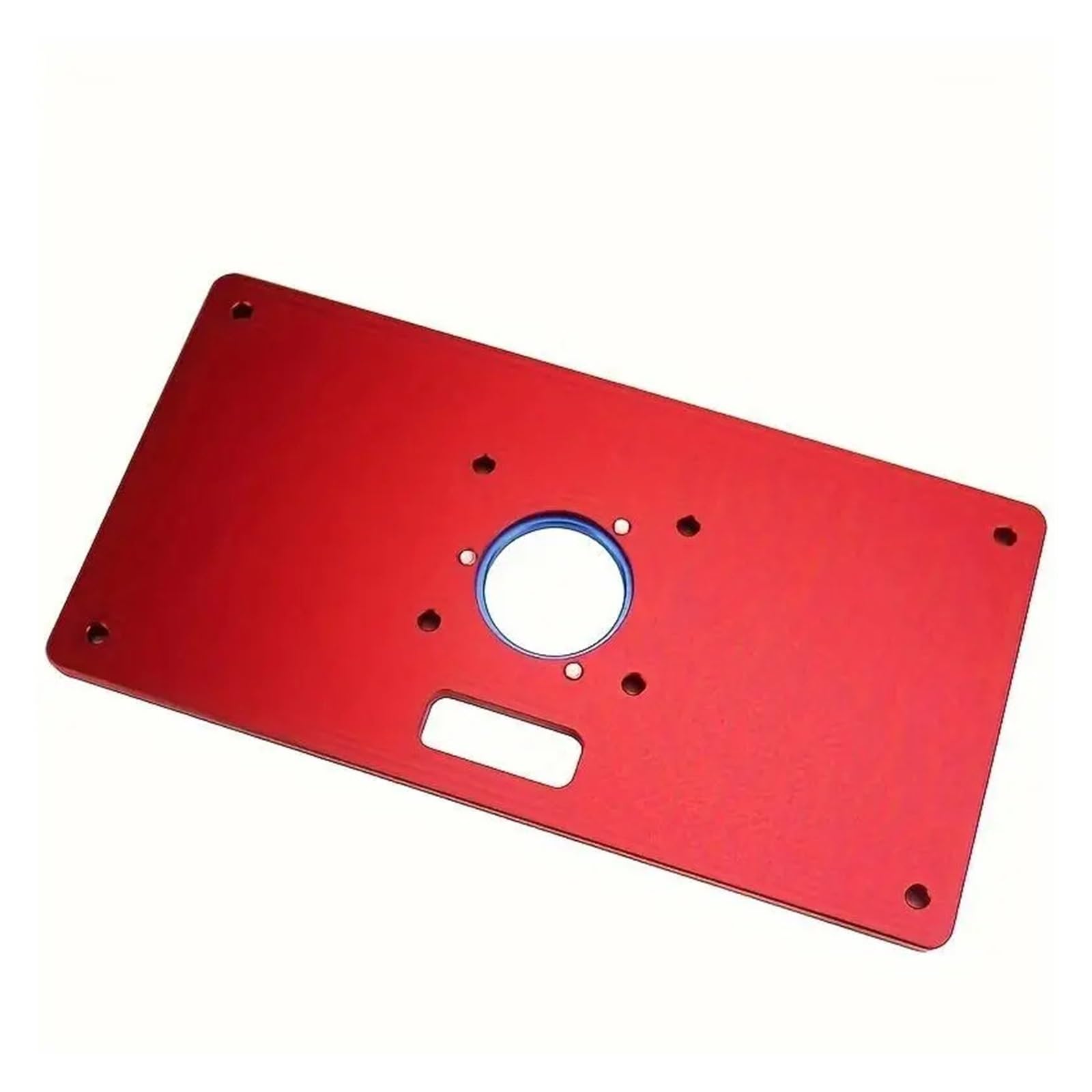 Mesa de fresadora con placa de aluminio de alta calidad y anillos para recortadora