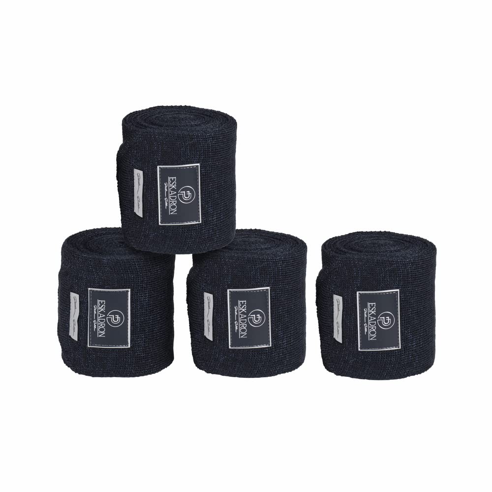 Bandagen Acrylic Lurex Platinum 380 navy de protection pour cheval
