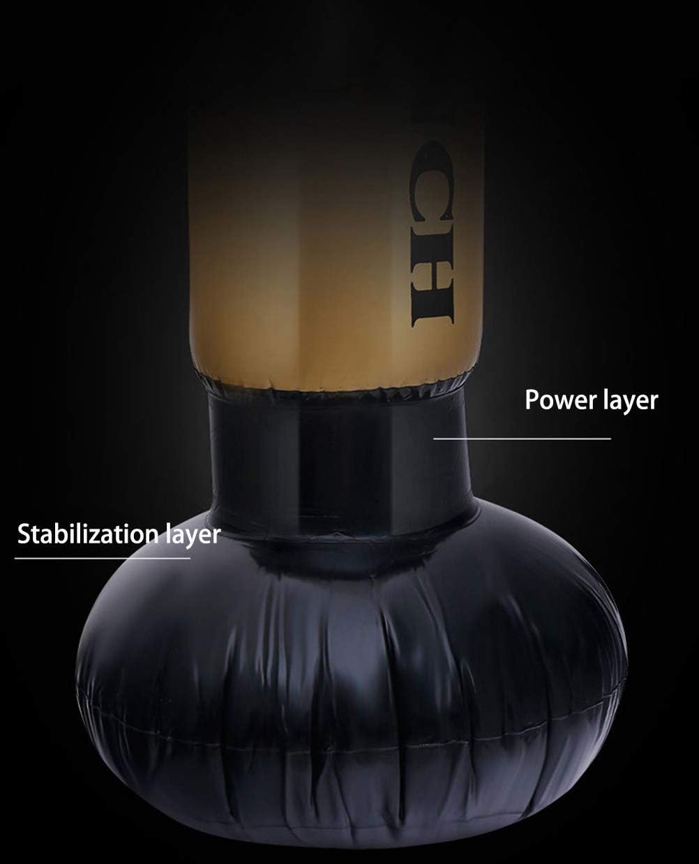 Warmword 62.9" Inflatable Kids Punching Bag,Tumbler Muay Thai Training Pressure Relief Bounce Back Sandbag Training Tumbler Bop Bag : Sports & Outdoors