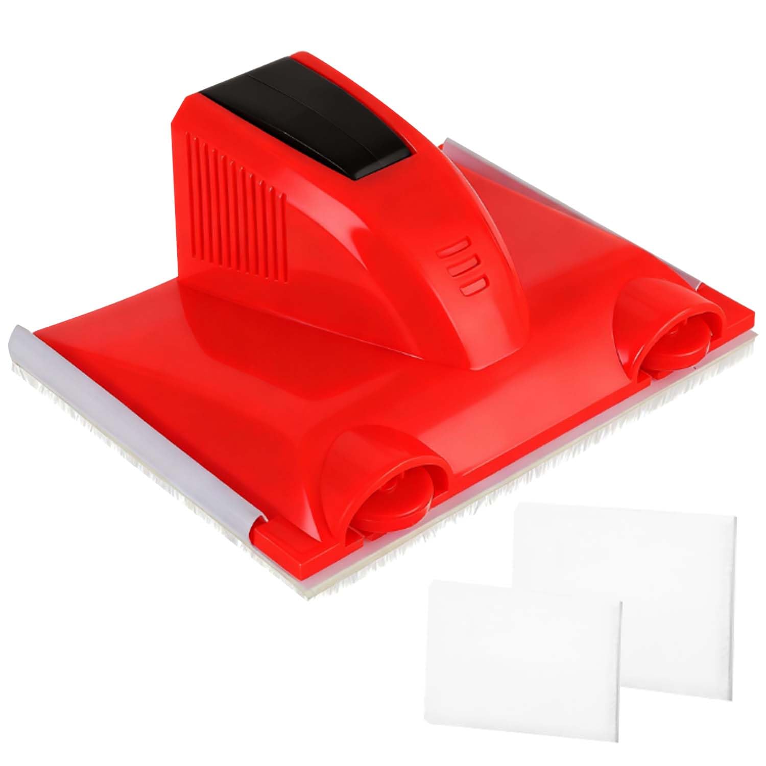 Paint Edger Tool - Wall Edge Painting Tool with 2 Replacement Pads, Edge Painting Tool for Wall Paint Pad Applicator for Ceilings Corner Edges Painter Trim Painting Supplies(Adjustable Extension Pole)