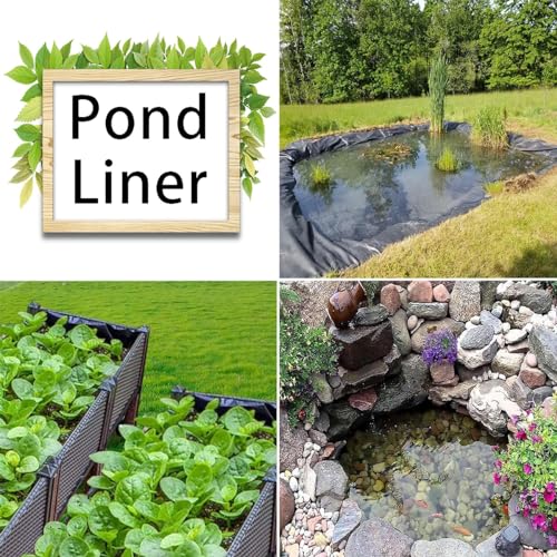Bâche de bassin contre les fuites d'eau pour parterres de fleurs et étangs - 6