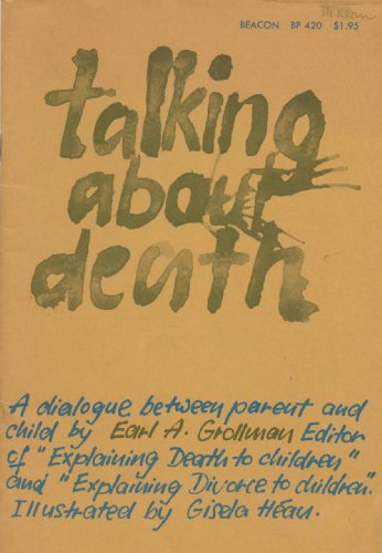 talking about death 0807023833 Book Cover