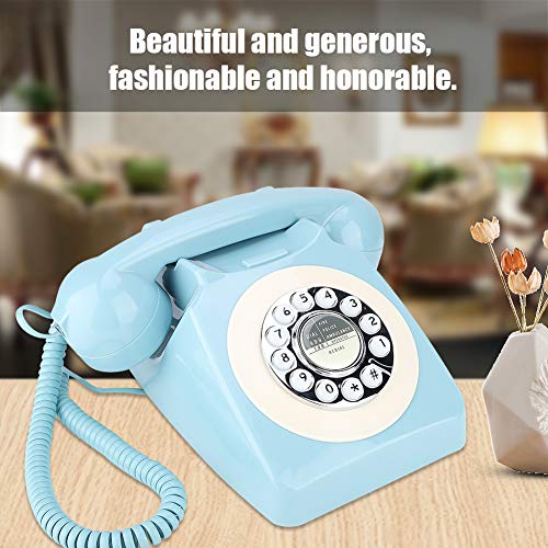 Téléphone fixe de bureau MS-300A rétro pour la maison et déco