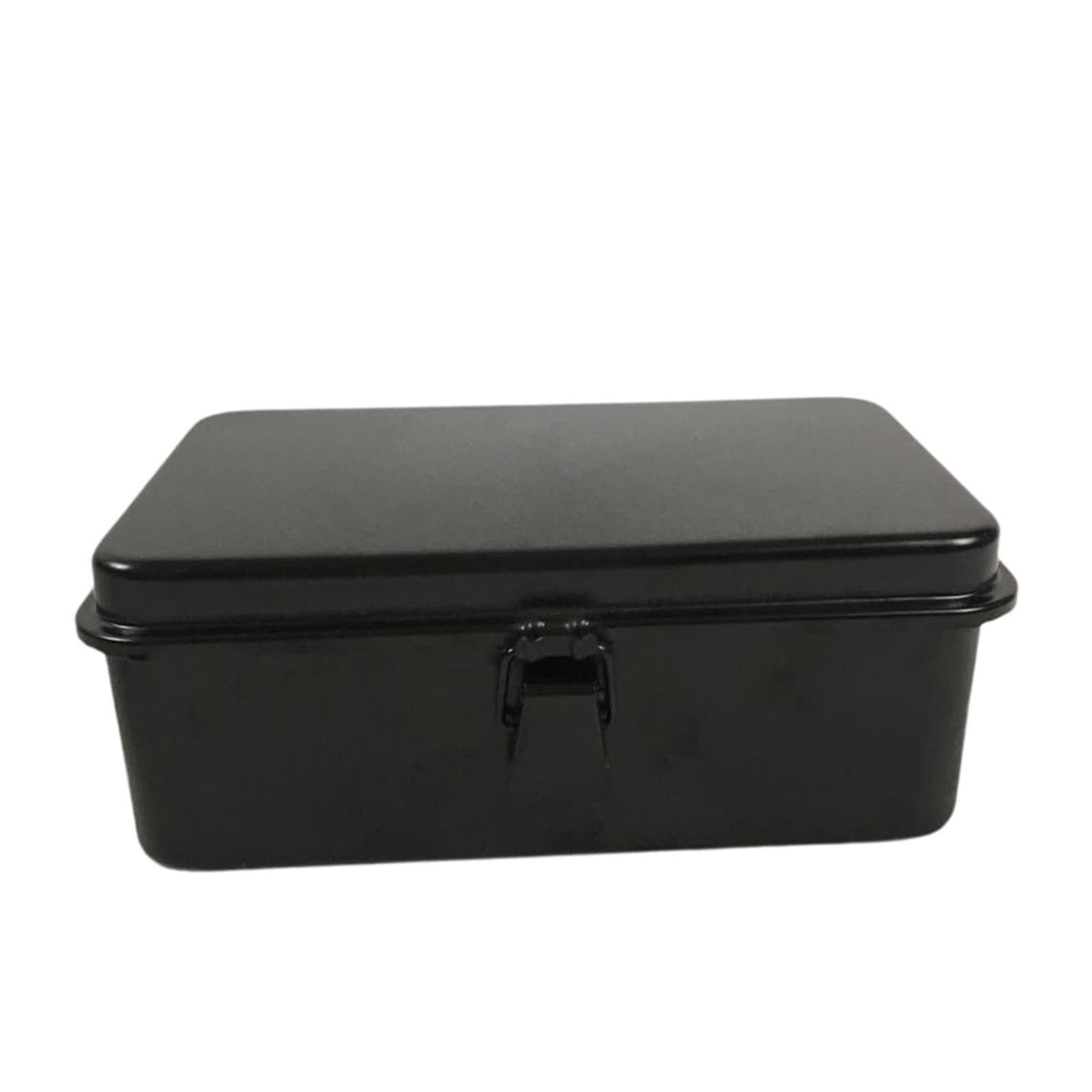 QLECXZI Easy Organization Metal Storage Box Jewelry Storage Container Storing Everyday Items Crafts Birthday Gift Jewelry Car Keys Crafts Mechanics Tools
