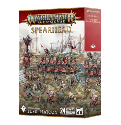 Cités de Sigmar Fusil Platoon Warhammer Age of Sigmar par Games Workshop