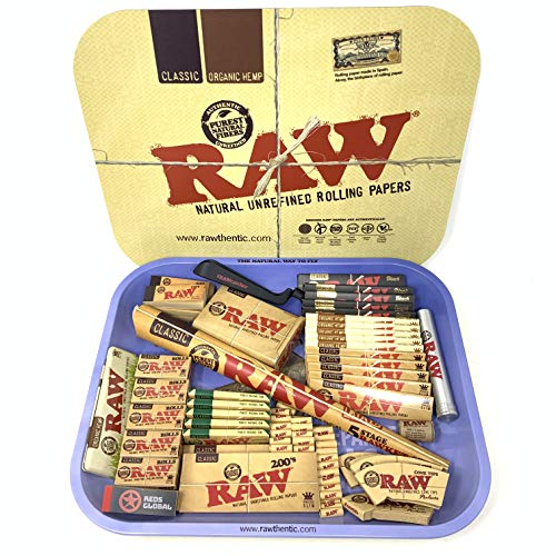 EXCLUSIF REDS - RAW EN METAL ULTIMATE ÉDITION GRAND PLATEAU AVEC COUVERCLE DE PLATEAU AIMANTÉ - FLYING