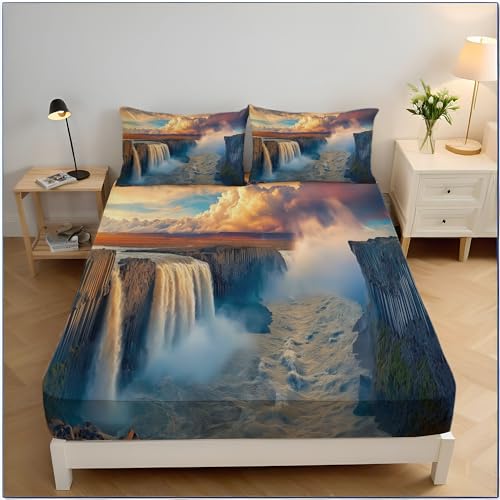 Drap-housse 200x200 pour matelas épais élastique stable - 2