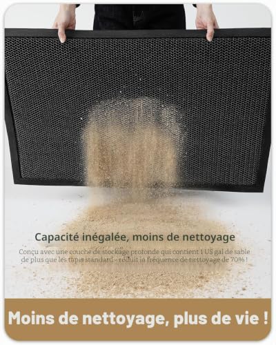 Tapis d'entrée antidérapant et imperméable grand format lavable