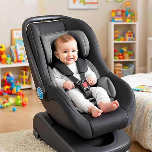 Insertos para asiento de bebé, soporte acolchado y transpirable miniatura 2