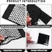 2PCS Universal Cargo Net for Trailer Truck Bed,Heavy Duty Mesh Storage Net with Adhesive Tape,Elastic RV Netting for Boat, Camper,Car Trunk Organizer