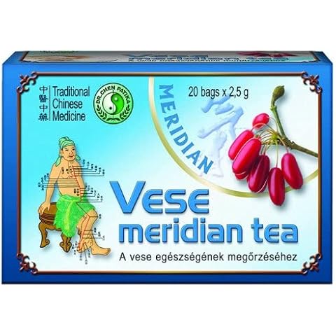 Dr Chen Kidney Meridian Tea Natural Traditional Tea Blend Kidney Health Support 20 Teabags Cover