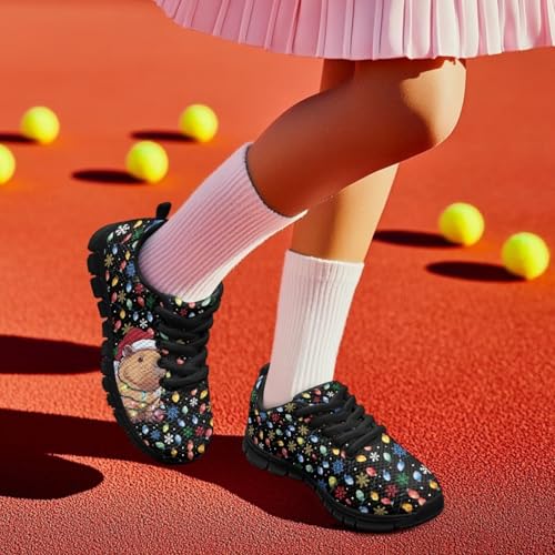 Flame Shoes for Boys Kids Lace Up Sneakers School Girls Mesh Walking Shoes Lightweight Casual Anti-Slip Athletic Running Sneaker4