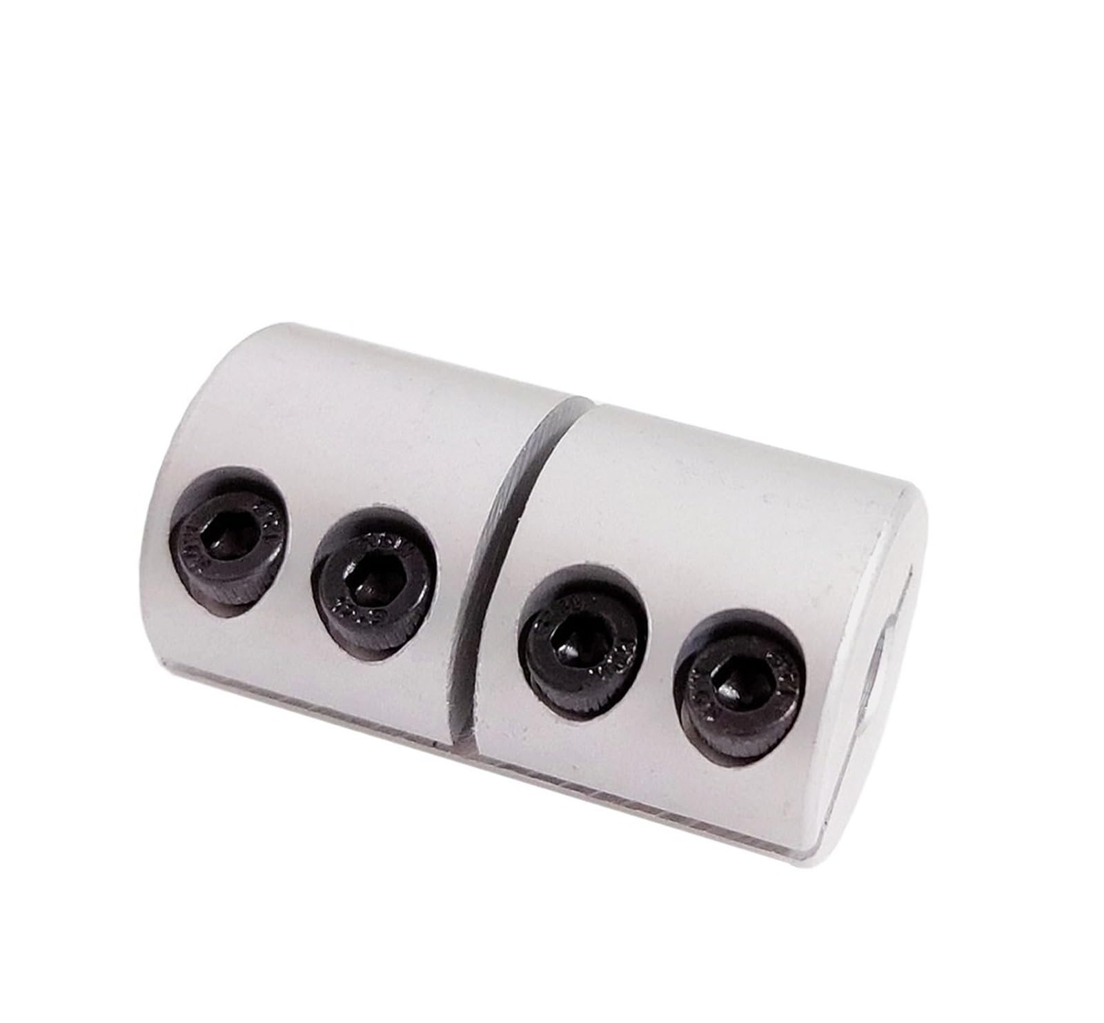 Rigid coupling,Stainless steel rigid coupling 1pcs D20L35 Rigid Shaft Coupler Clamp Screw Coupling Aluminum Alloy Joint Motor for 3D Printer CNC Machine(6.35x10)