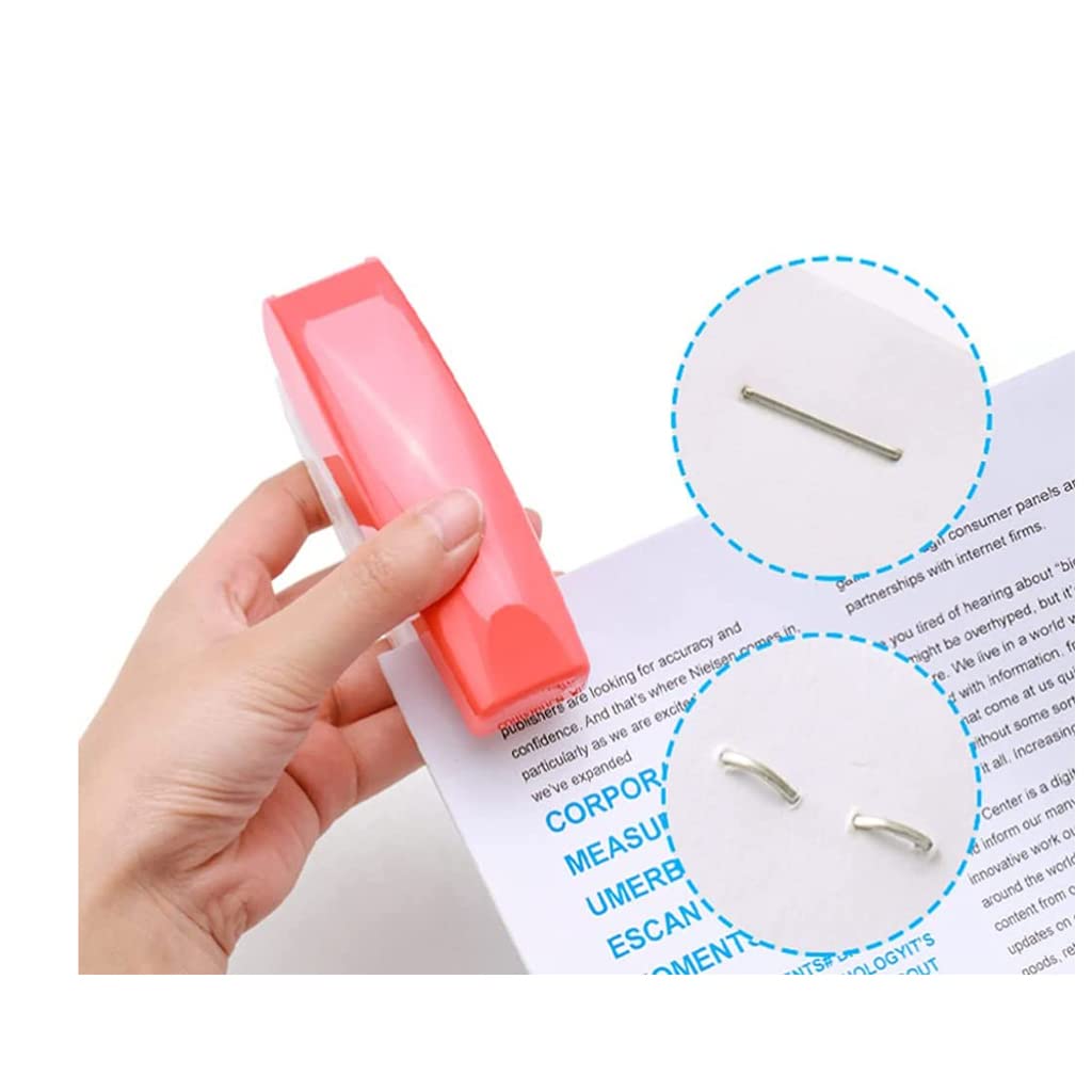 MOCKS Grapadoras de Escritorio estándar Grapadora Multiusos para Oficina en casa Grapadora de Escritorio con Capacidad para 20 Hojas Se Adapta a Accesorios de Escritorio para aulas