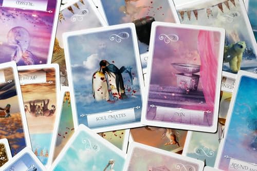 Image of AYME Wisdom of The Oracle Pocket Divination Card Game: A 52-Card Oracle Deck for Love, Happiness, Spiritual Growth, and Living Your Purpose for Adults