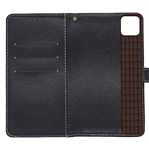 HsinchuTien Flip Blu Forte Fibbia Magnetica In Pelle Portafoglio Caso