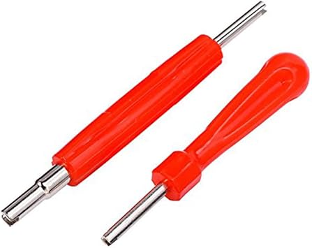 Happyyami 2pcs Tire Valve Stem Puller Tool Valve Core Remover Bike Truck Car Repair Tool