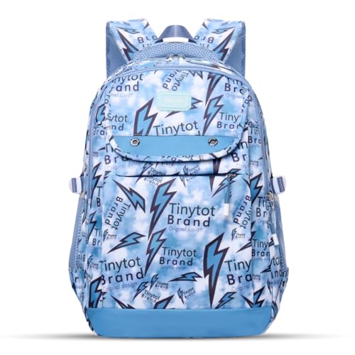 Image of Tinytot 30 Litre Waterproof School Backpack Bags for Women - Large 19 Inch Laptop Bag for Boys &Girls 12+ Years, College Bag for Girls and Boys, Men, Women - Ideal for Office, Travel, School, College