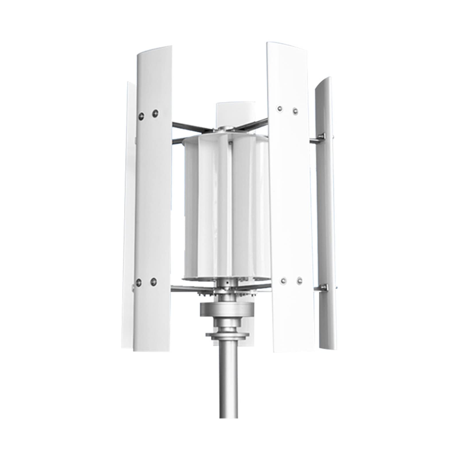 Turbina de Viento del Eje Vertical, generador de turbinas eólicas de 500W en jardín al Aire Libre de Baja Velocidad del Viento Comienza un Nuevo generador de energía,200w