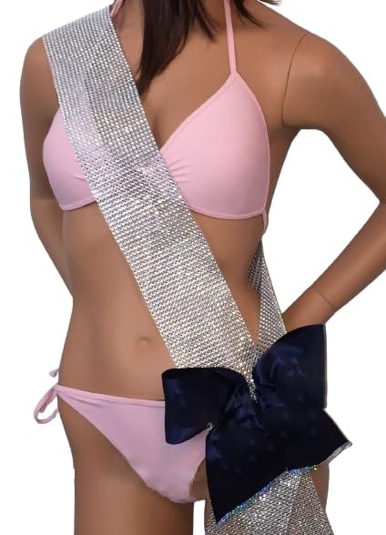 Bachelorette sash, Bride To Be sash and personalized bow