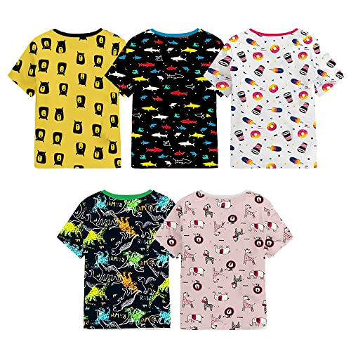 Image of Kuchipoo Baby Girl & Baby Boy Regular Fit Cotton T-Shirt
