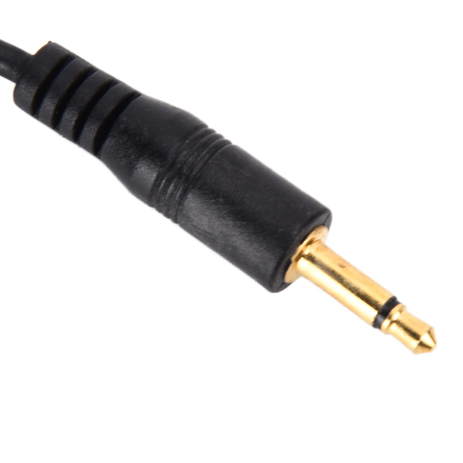 Generic 3.5mm Male Flash Sync Cable for Photography, 2Pcs Coiled Cord with Screw Lock, Suitable for Digital Cameras, Generic8a34vqb26w