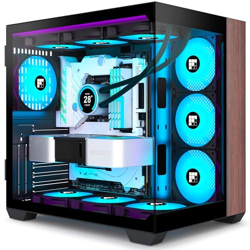 FOIFKIN ATX PCケース ウッドデザイン 51toQv1L6sL.jpg
