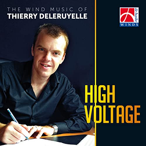 Thierry Deleruyelle-High Voltage-Concert Band/Harmonie-CD Interno Negro unidad de disco óptico