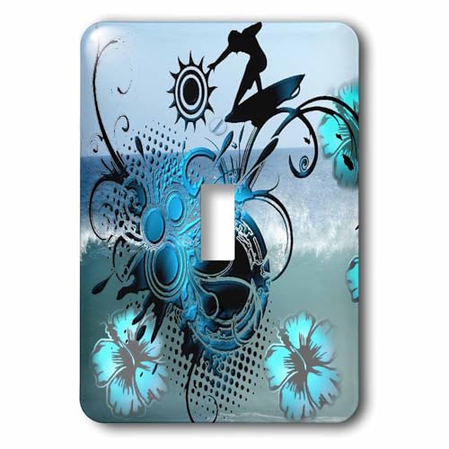 Interrupteur baïonnette 3dRose pour remplacer une plaque murale terne