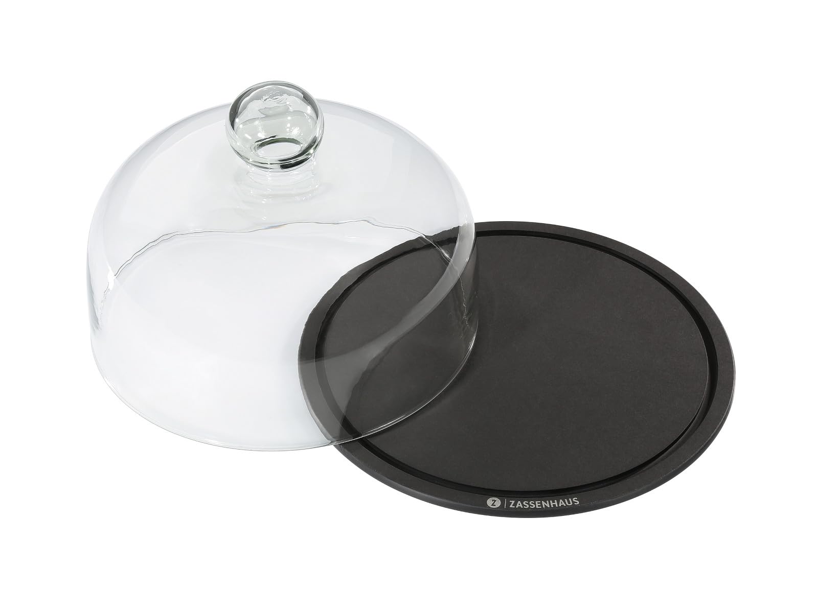 Zassenhaus Comfort Plus Käseglocke mit Glasdeckel Ø 23 cm