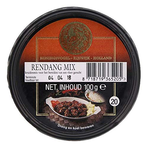 Koningsvogel Boemboe Rendang Mix Container 100 g