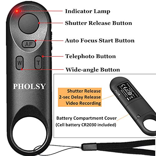 Image of Wireless Remote Control BR-E1 Camera Remote Shutter Compatible with Canon | Replace Canon BR-E1 for Canon R6 M50 R100 R7 R10 R8 90D 850D R5 R6 200D 250D 6DM2 77D 800D M6-II M200 G5X-II G7X-III etc.
